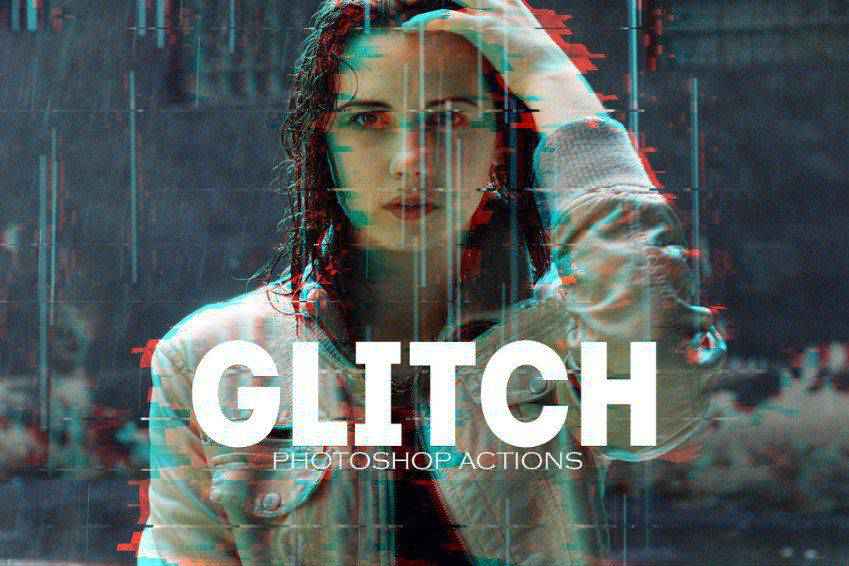 20+ Best Photoshop Action for Glitch Photo Effects in 2025 — Speckyboy