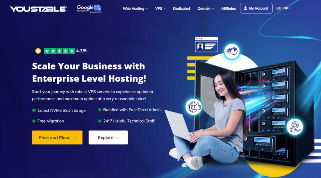 7 Best PHP Hosting Server Providers in '2025,Jul' 7 Youstable hosting