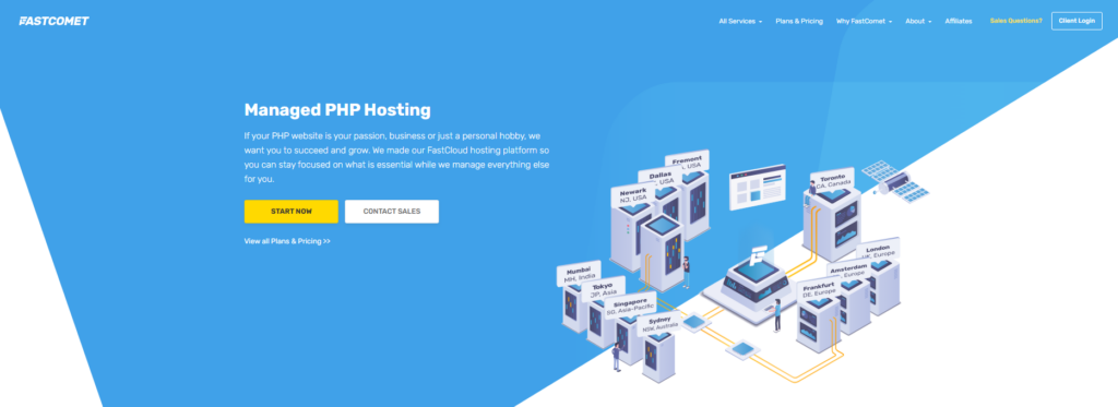 7 Best PHP Hosting Server Providers in '2025,Jul' 9 FastComet php hosting