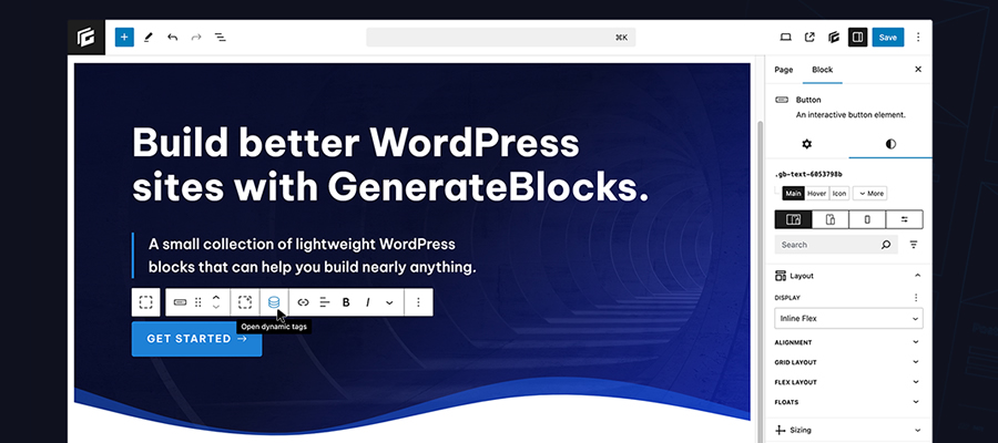 GenerateBlocks WordPress Plugin